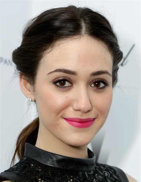 emmy rossum haircut|emmy rossum makeup.